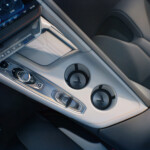 Sky Cool/Medium Ash Gray interior on 2026 Chevrolet Corvette Z06. Preproduction model shown, actual production model may vary.